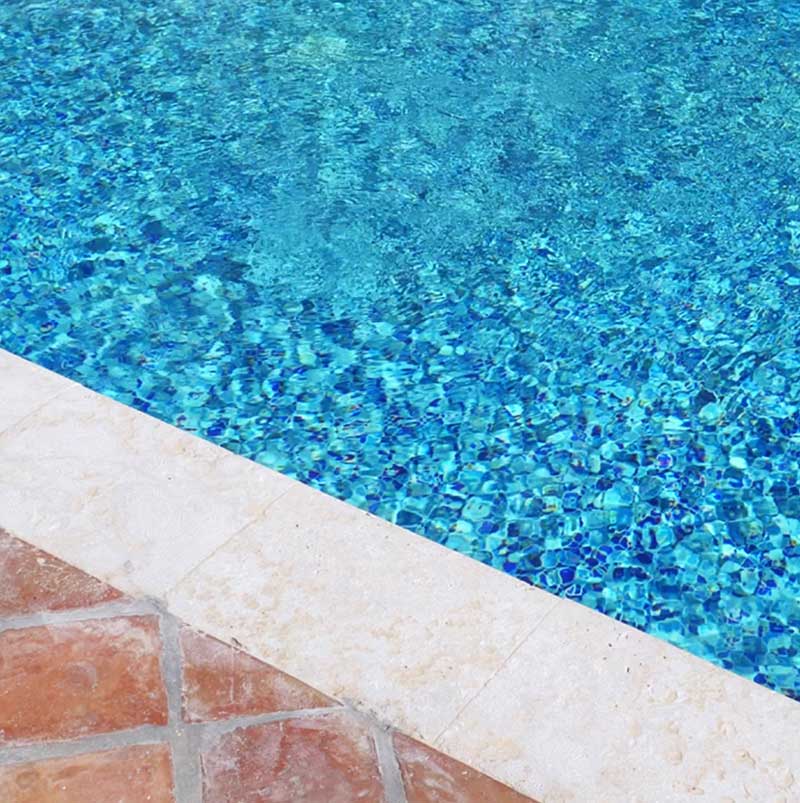 Right image Hometown Pools & Spas